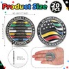 WinnerWhy 20 Pcs No One Fights Alone Challenge Coin First
