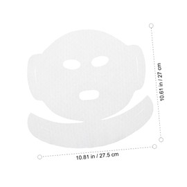 FOMIYES Female Facial Masks 20 Pcs Uncompressed Hydrating Mask Face Exfoliator Sheets Skin Care Supply Neck Coverage