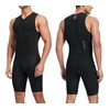 Santic Men's Triathlon Suit Sleeveless Skinsuit Padded Quick-Dry Swim Bike
