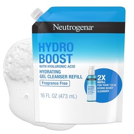 Neutrogena Refill Gel Limpiador Facial Hydro Boost sin fragancia 473ml