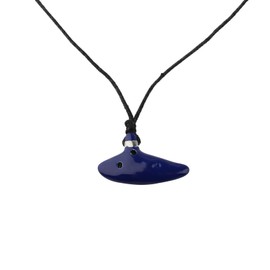 PLITI Video Game Inspired Gift Gaming Lover Gift Blue Ocarina Necklace For Gamer (Blue Ocarina nec)
