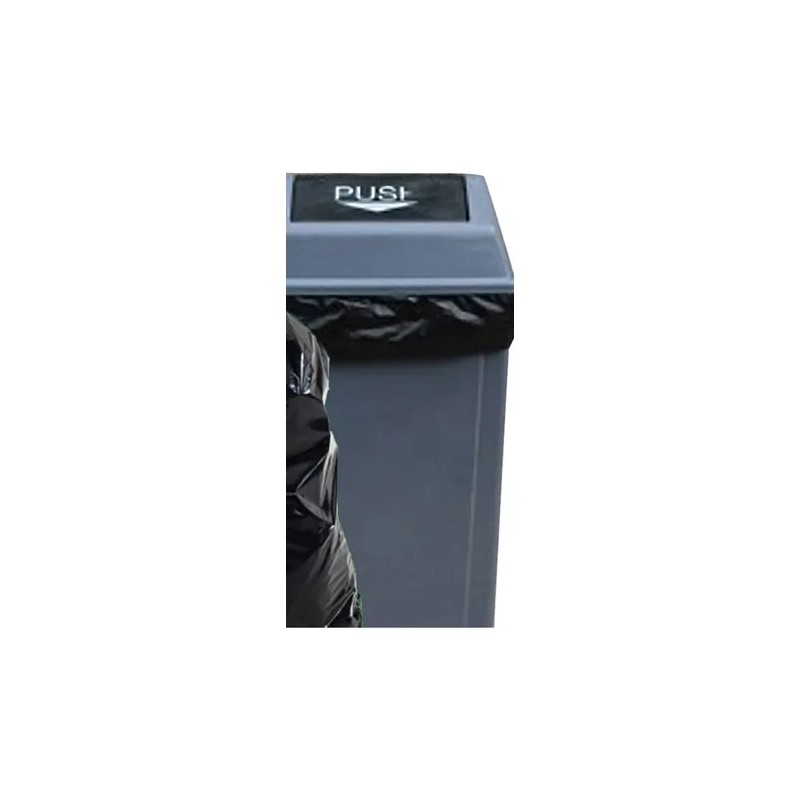 Bolsa Negra Basura Jumbo-grande Cesto33 X39 12pzs.83x1.03cm