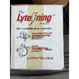 Lightolier Lytening 1004ICR Recessed Downlight Lytecaster Frame-in-Kit Lightning