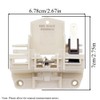 17476000000048 Dishwasher Door Lock Switch Dishwasher Lock Replacement Compatible with