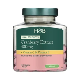 Holland & Barrett Cranberry Ultra 400mg + Vitamine C