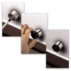 So-Tech Door Stop Topper Real Stainless Steel Diameter 30 mm
