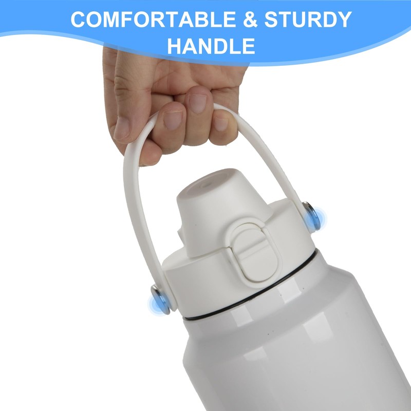 Auto Spout Lid for YETI Rambler Bottles, Fits 18/26/36/64 oz