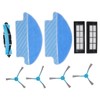 9 Pcs Vacuum Parts Replacement Main Brush Side Brush Filter