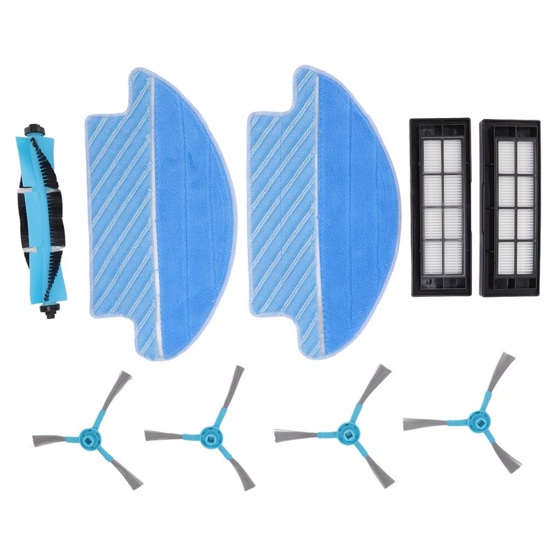 9 Pcs Vacuum Parts Replacement Main Brush Side Brush Filter