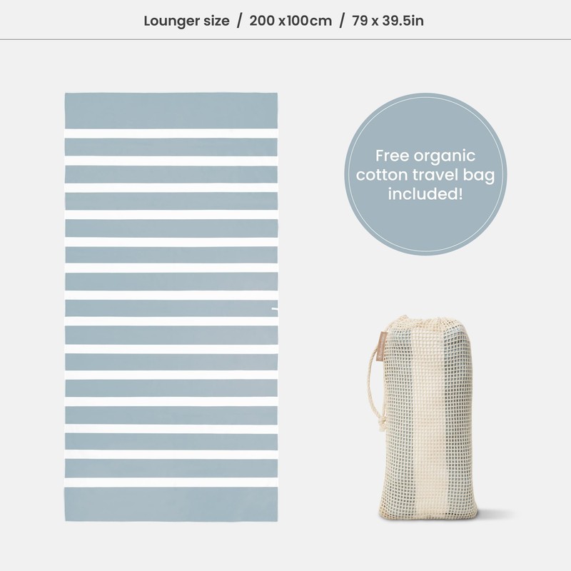 SummerSand Microfiber Beach Towel Extra Large 200x100 cm – Quick