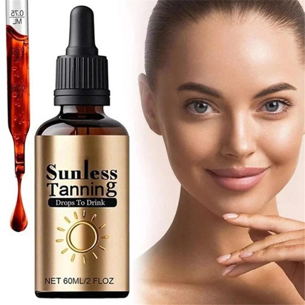 Unbranded Sunless Tanning Drops To Drink,Naturall