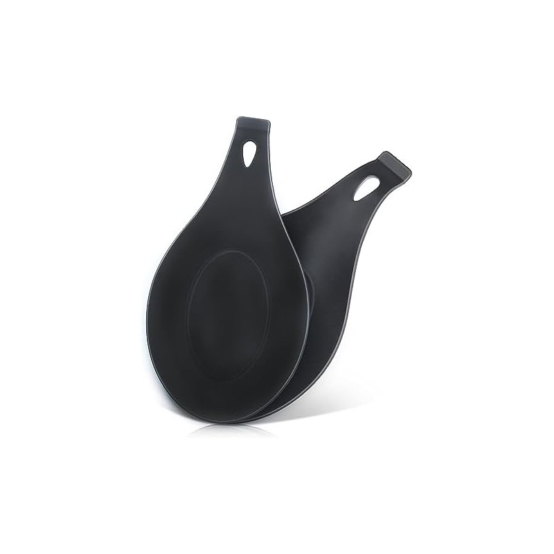 2 Piezas Tapete De Silicona Para Utensilios, Soporte De Cuchara