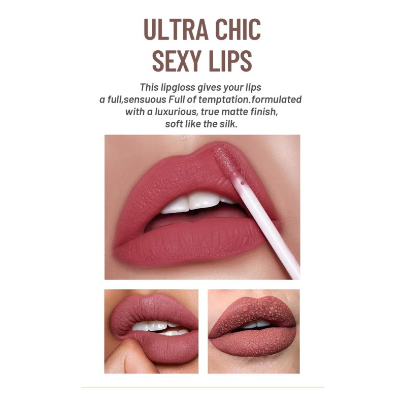 Set De 12 Labiales Mate De Larga Duración Pintalabio Regalo