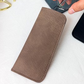 가죽안경케이스 안경집 [블랙] Leather Glasses Case [Black]