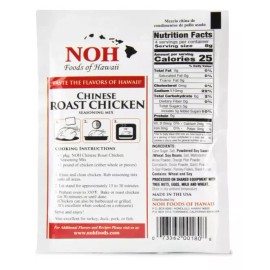 NOH Chinese Roast Chicken 1.125-Ounce Packet Seasoning Mix x1