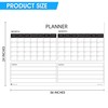 Wall Calendar Large Wet & Dry Erase Laminated Two Month