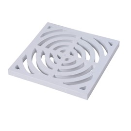 Oatey 42753 Full Top Grate, White