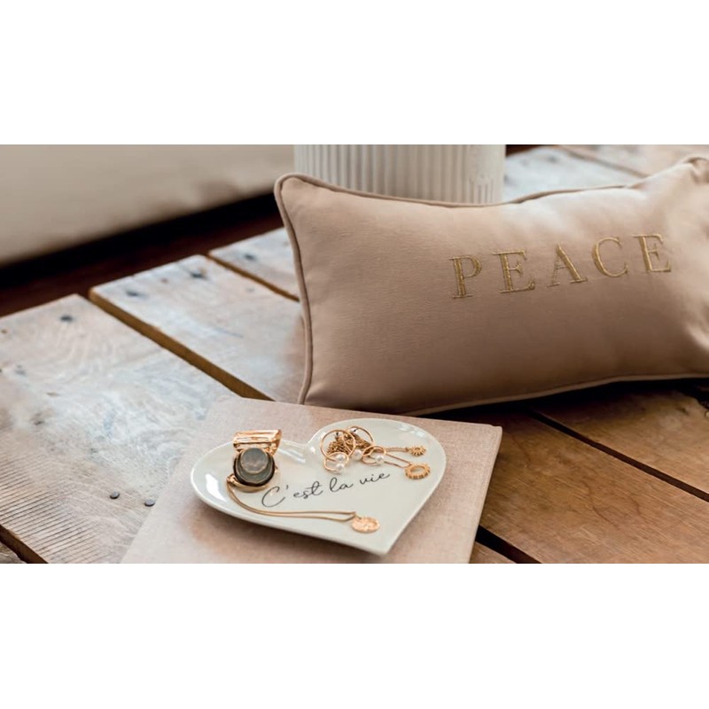 Räder Cushion Peace Love 33 x 17 cm