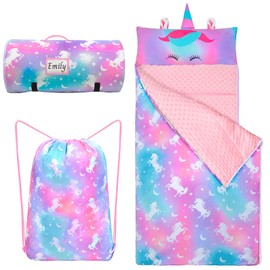 Nap Mat Unicorn Sleeping Bag with Pillow and Blanket