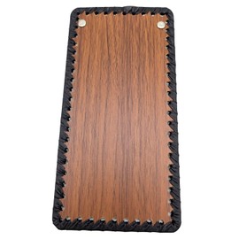 Leather Coated Clipboard - Bill Credit Card Receipts Memo Holder Pad - for Restaurants, Stores, Office 4" x 8"