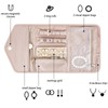 Travel Jewellery Roll -Jewellery Travel Pouch Portable Case Box Organiser,