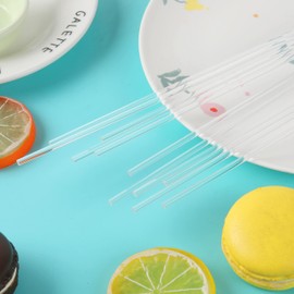 120 Pieces Acrylic Dowel Rods - for DIY Crafts 1/8 Inch Diameter Acrylic Round Rods Clear Acrylic Dowel Rods