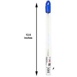 addi Knitting Needles FlexiFlips 2 Square Long Double Tip Skacel Blue Cord 12" (3 Pack) Size US 04 (3.5mm) Bundle with 10 Artsiga Crafts Stitch Markers