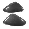 2pcs Carbon Fiber Style Rearview Wing Mirror Cover Cap
