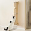 PETKARAY Wall Mounted Cat Scratcher, 30" Large Sisal Cat Scratcher