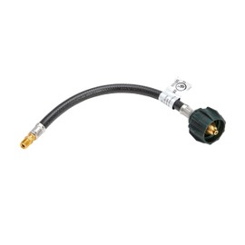 Suburban LP-PT12F 12-Inch Pigtail Type 1 Acme Nut with 1/4-Inch Inverted Flare for Safe and Easy Propane Gas Transfer in Your RV or Motorhome