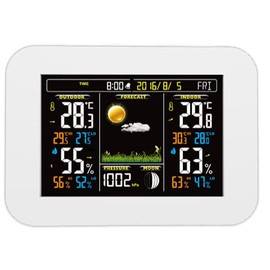 Color Digital EZRead Weather Station with Forecast Moon Phases