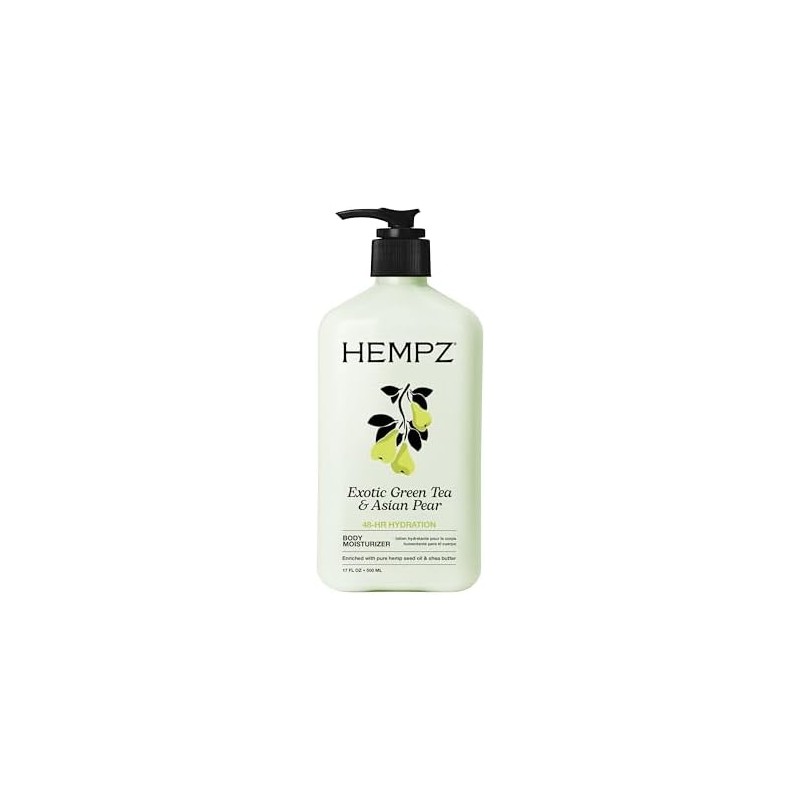 Hempz Exotic Herbal Body Moisturizer, Green Tea and Asian Pear,