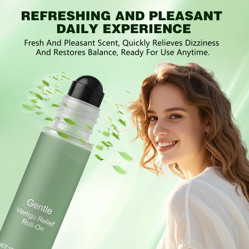 2PCS Vertisooth Anti-Dizzy Roll-On, Vertisoothe Roll-On Antimareos, Natural Ingredients, Fast-Acting