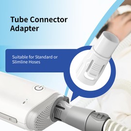 RESCOMF 2 Pack AirMini Adapter for Hose, Universal Tubing Connector Compatible with AirMini Device, Travel-Friendly Accessory