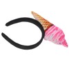 VICASKY Womens Ice Cream Headband Cute Decorative Hair Band for