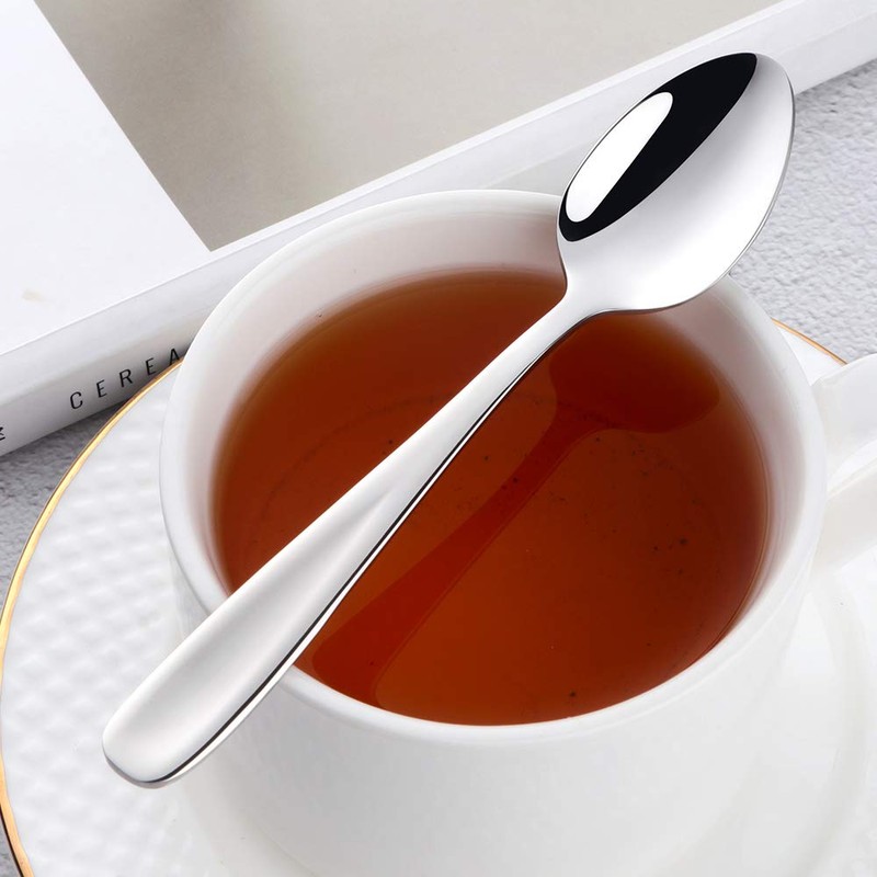 Buyit Tea Spoons Coffee Spoons Dessert Spoons, Set of 6,