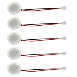 E-outstanding 5pcs 20mm 1.7Mhz Ultrasonic Mist Maker Fogger Ceramics Discs with Wire and Sealing Ring Humidifier Accessories