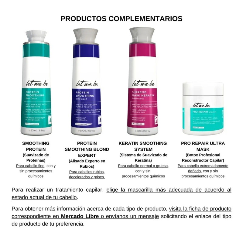 Champú Anti-residuos Let Me Be 500 Ml Prelavado Alisado