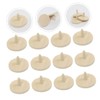 Kisangel 20pcs Wooden Golf Ball Position Markers Durable Eco-Friendly Alignment