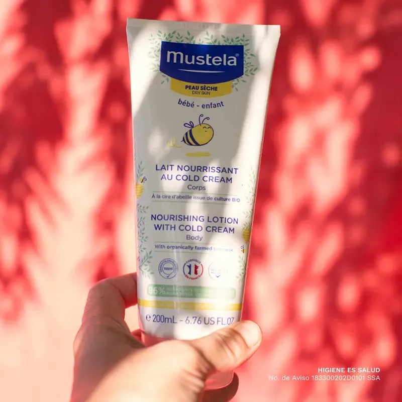 Mustela Bebé Loción Nutritiva Corporal Piel Seca 200ml