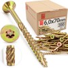 Lun Fix Chipboard Screws 6.0 x 70 mm | Pack