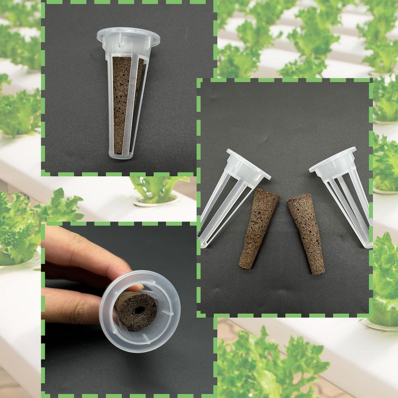 OHYER Rock Wool Leaf Cultivation Cuttings Rockwool Bottomless Cultivation Hydroponics