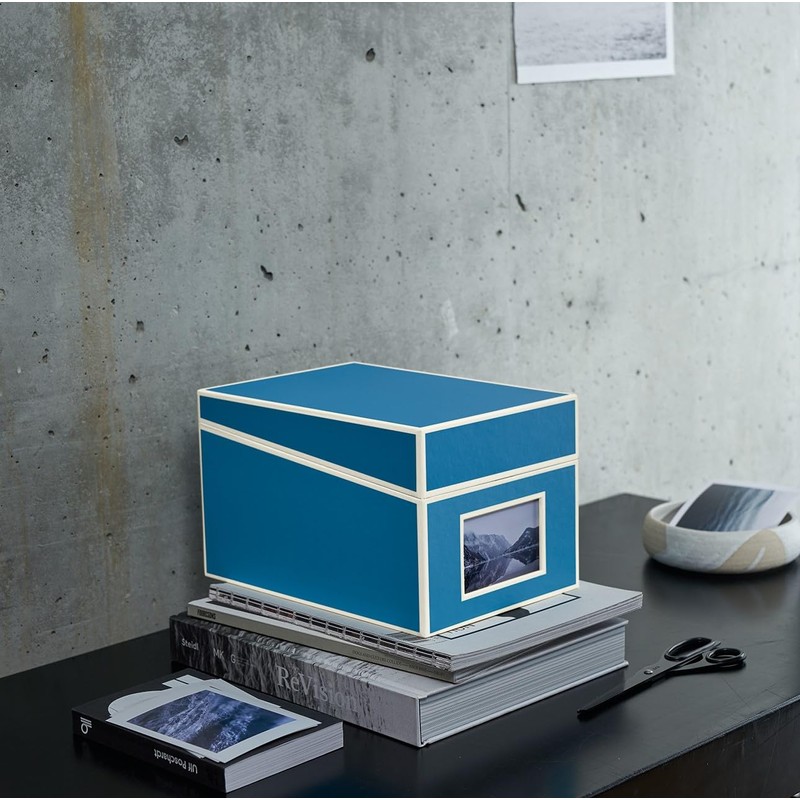 Semikolon CD & photobox in Bordeaux (dark red)