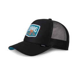 Djinns - DNC Sloth Trucker Cap Mesh Cap Hat Cap Hat Caps, Black/Black/Black, One Size