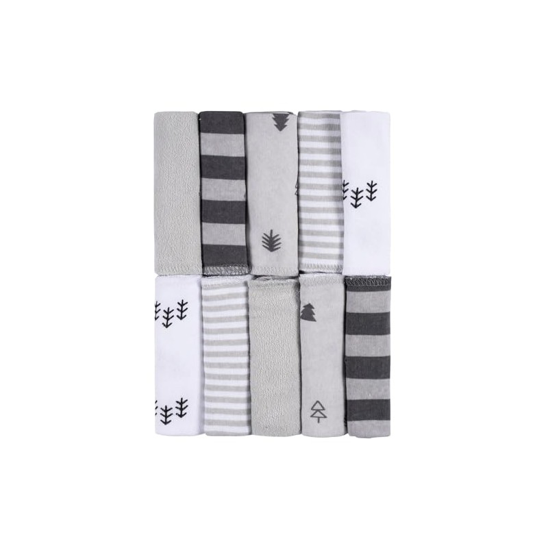 10-Pack Baby Boys Bear Washcloths
