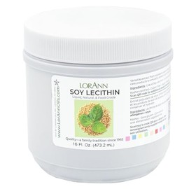 LorAnn Natural Soy Lecithin, 16 oz