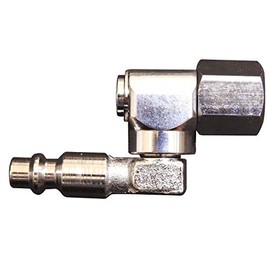 A+MAX SP720NPT-14F2, NPT Female thread,1/4' Air Tool Compact All Steel Swivel quick plug, 100% leak proof, 2 Piece Pack (not recommended for heavy impact tools)