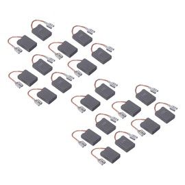 Escobillas de Carbón para Motor, 20 Piezas Escobillas de Carbón para Motor, Amoladora Angular Taladro Eléctrico Martillo Herramientas Eléctricas Piezas de Repuesto para