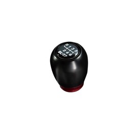 Blitz (BLITZ) Shift Knob for GR86 86 BRZ MT Car, Made of POM Resin, BLACK/RED, ZN6 ZN8 ZC6 ZD8 13850