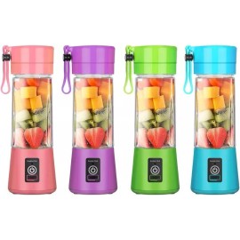 vigor Personal Mixer Fruit Ice Crushing Rechargeable with USB, Mini Blender for Smooth - Black